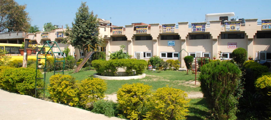 SPS Convent School campus gardens